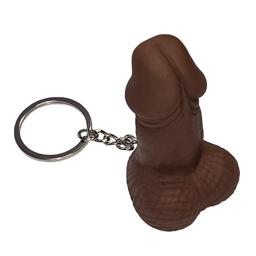 DIABLO PICANTE - PENIS SHAPED WHISTLE KEYRING MULATTO COLOR - My naughty haven #
