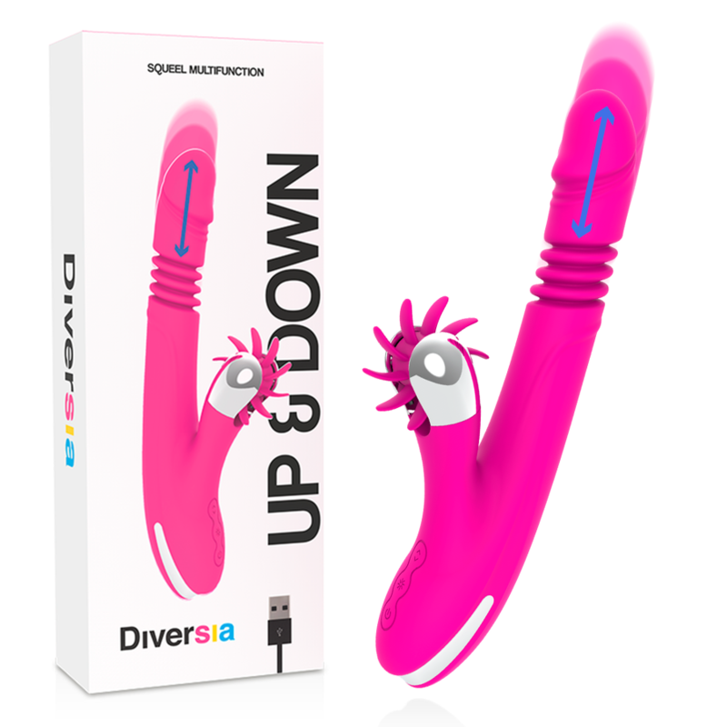 DIVERSIA - BUNNY UP & DOWN 24 CM - My naughty haven #