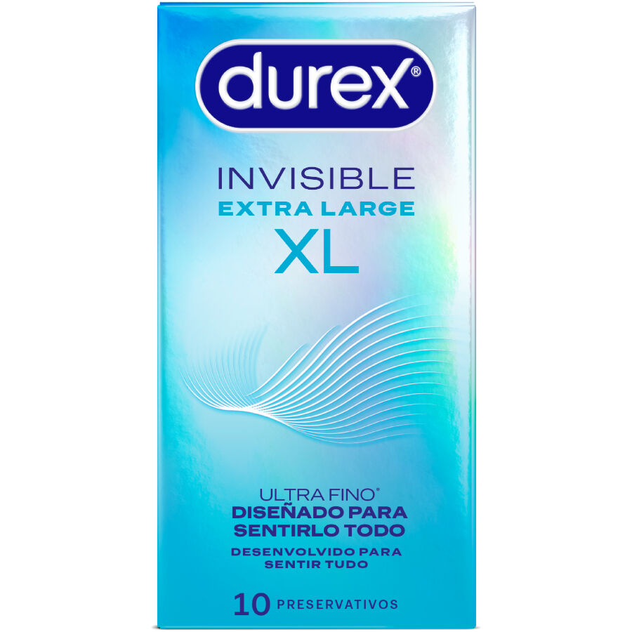 DUREX - НЕВИДИМ ПРЕЗЕРВАТИВИ XL 10 БРОЙКИ