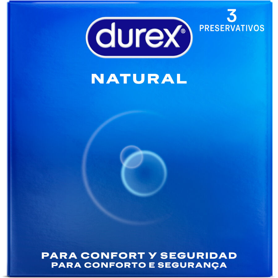 DUREX - NATURAL CONDOMS 3 UNITS - My naughty haven #