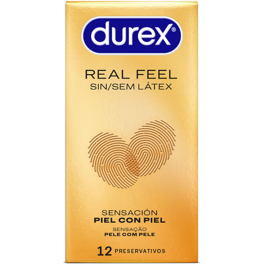 DUREX - REAL FEEL ПРЕЗЕРВАТИВИ БЕЗ ЛАТЕКС 12 БРОЯ