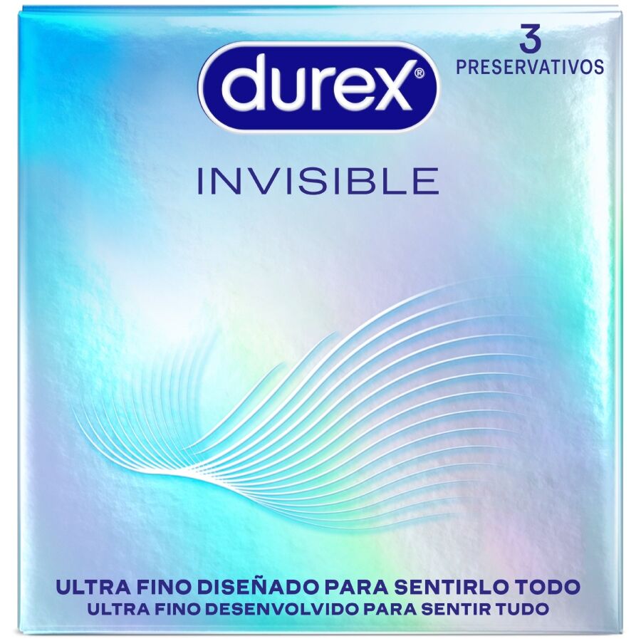 DUREX - ULTRA THIN INVISIBLE CONDOMS 3 UNITS - My naughty haven #