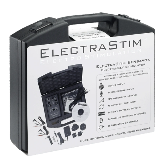 ELECTRASTIM - SENSAVOX E-STIM STIMULATOR - My naughty haven #