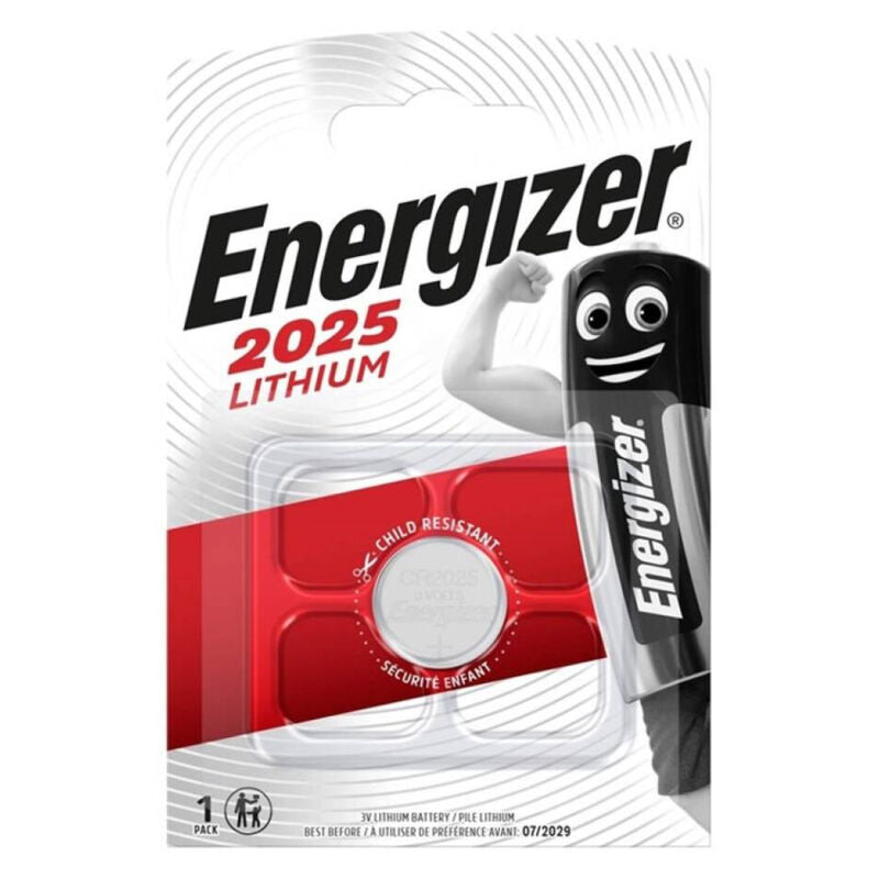 ENERGIZER - BATTERY LITHIUM BUTTON CR2025 3V 1 UNIT - My naughty haven #