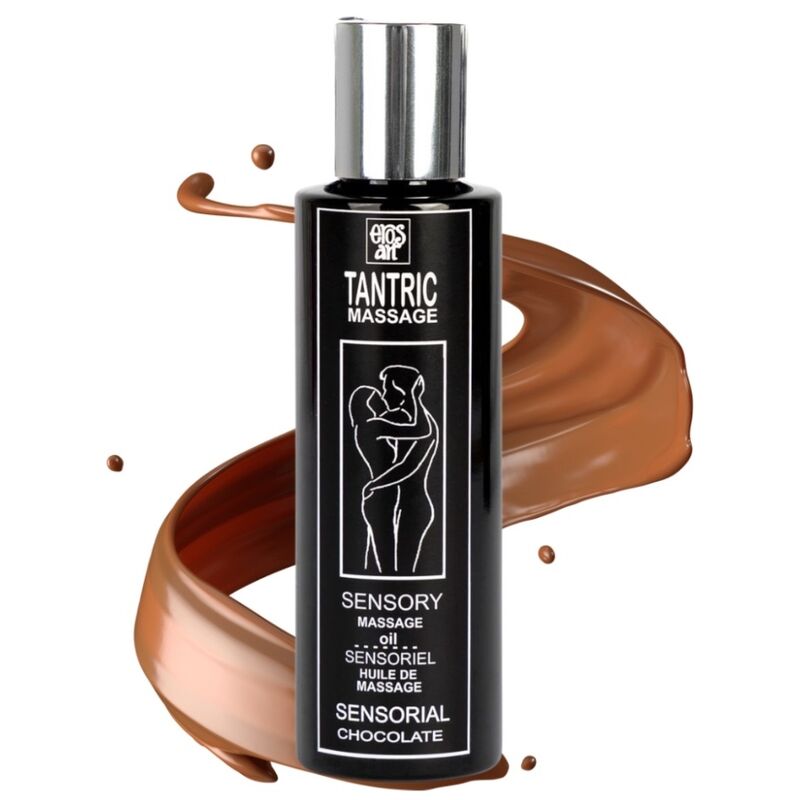 EROS-ART - NATURAL TANTRIC MASSAGE OIL AND CHOCOLATE APHRODISIAC 100 ML - My naughty haven #