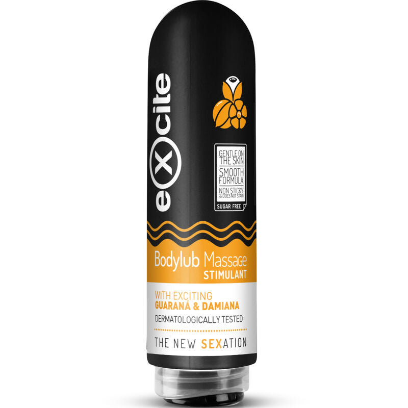 EXCITE - BODYLUB MASSAGE STIMULATING GUARAN 200 ML - My naughty haven #