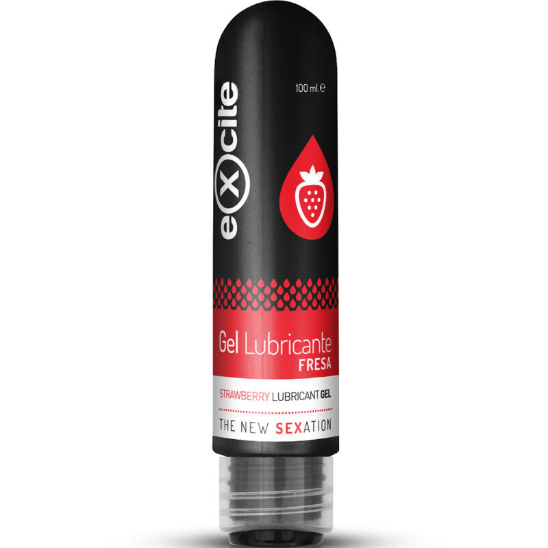 EXCITE - LUBE FRESA 100 ML - My naughty haven #