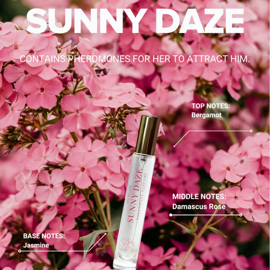 EYE OF LOVE - BLOOM FEMALE SATIVA PARFUM SUNNY DAZE 10 ML - My naughty haven #