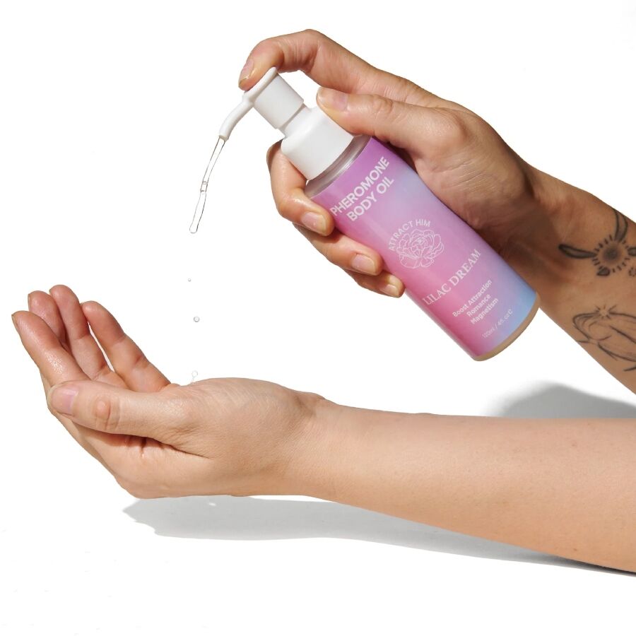 EYE OF LOVE - BLOOM LILAC DREAM BODY OIL WITH PHEROMONES 120 ML - My naughty haven #