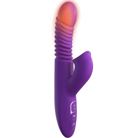 FANTASY FOR HER - CLITORIS STIMULATOR WITH HEAT OSCILLATION AND VIBRATION FUNCTION VIOLET - My naughty haven #