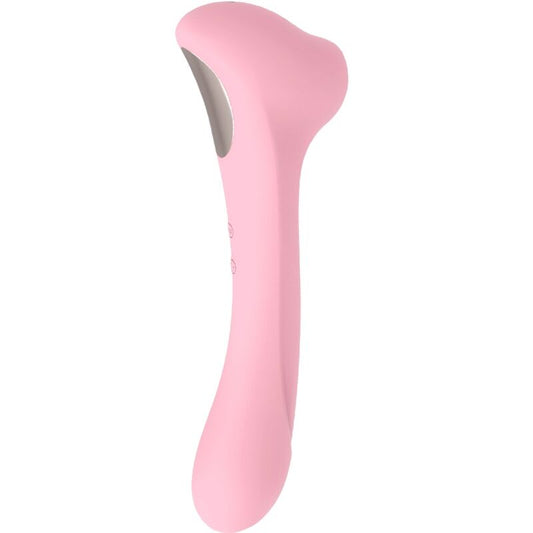 FEMINTIMATE - DAISY MASSAGER SUCTION AND VIBRATOR PINK - My naughty haven #