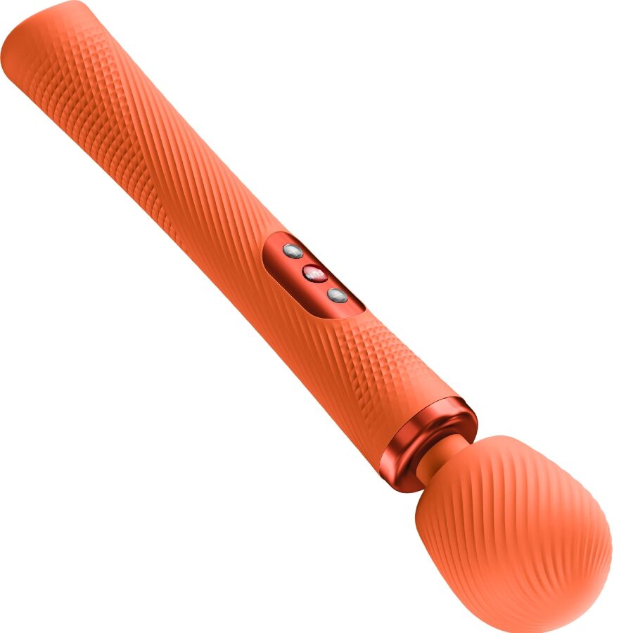 FUN FACTORY - VIM WAND VIBRATOR ORANGE - My naughty haven #