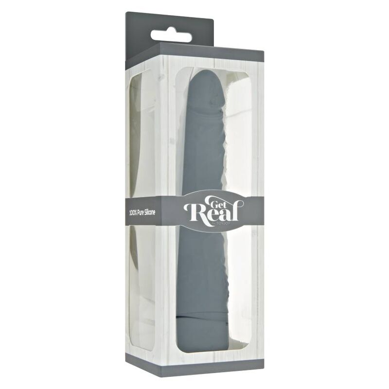 GET REAL - CLASSIC SLIM VIBRATOR BLACK - My naughty haven #