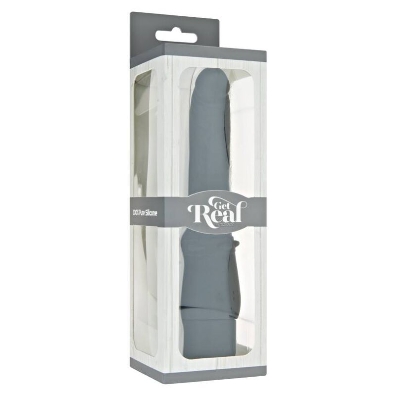 GET REAL - CLASSIC SMOOTH VIBRATOR BLACK - My naughty haven #