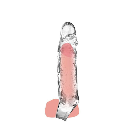 GET REAL - EXTENSION SLEEVE MEDIUM TRANSPARENT - My naughty haven #