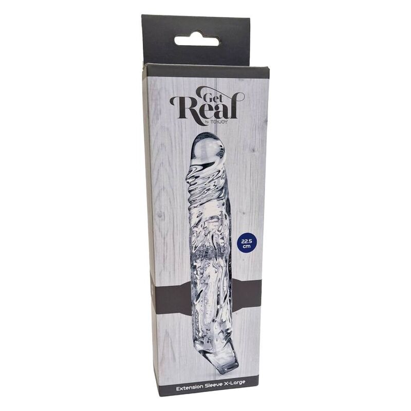 GET REAL - EXTENSION SLEEVE XLARGE TRANSPARENT - My naughty haven #