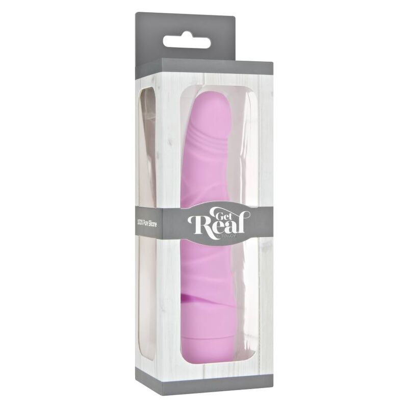 GET REAL - MINI CLASSIC SLIM VIBRATOR PINK - My naughty haven #
