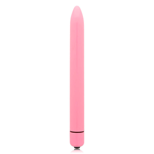 GLOSSY - SLIM VIBRATOR PINK - My naughty haven #