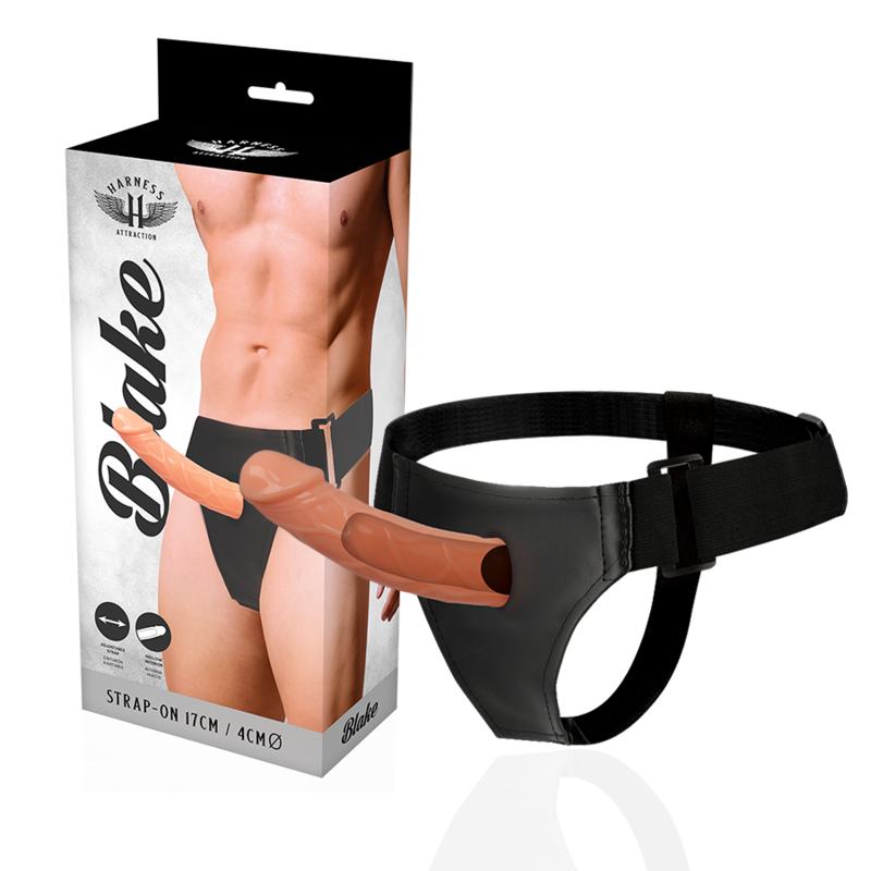 HARNESS ATTRACTION - RNES HUECO BLAKE 15.5 CM -O- 4 CM - My naughty haven #