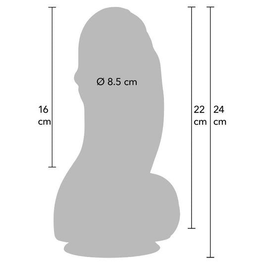 HIDDEN DESIRE - INFERNO FAT BOYS DILDO 22 CM - My naughty haven #