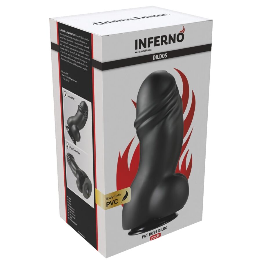 HIDDEN DESIRE - INFERNO FAT BOYS DILDO 22 CM - My naughty haven #