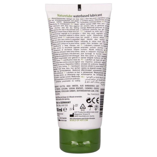 HOT - NATURE LUBE WATERBASED ALOE VERA 100 ML - My naughty haven #