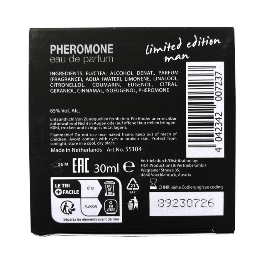 HOT - PHEROMONE PERFUME DUBAI LIMITED EDITION MEN 30 ML - My naughty haven #