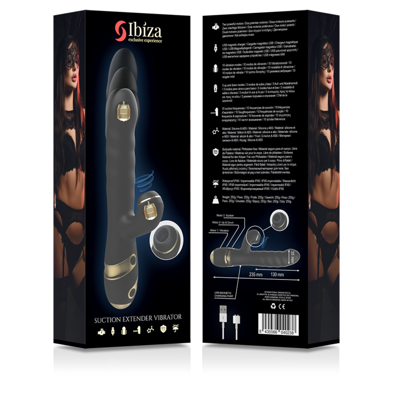 IBIZA - UP & DOWN + VIBRATOR + CLITORIS SUCTION - My naughty haven #