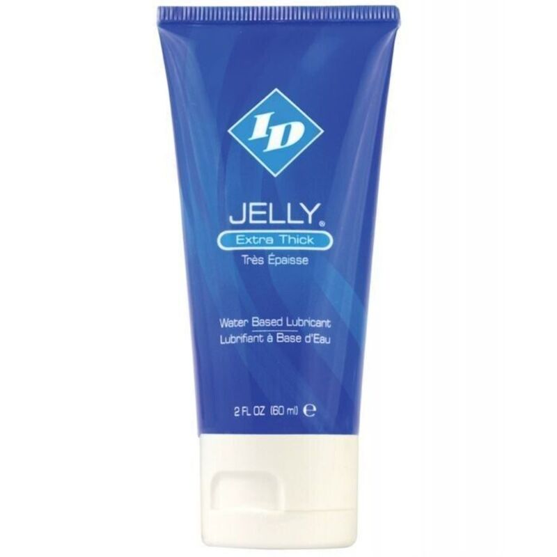 ID JELLY - WATER BASED LUBRICANT EXTRA THICK TRAVEL TUBE 60 ML - My naughty haven #