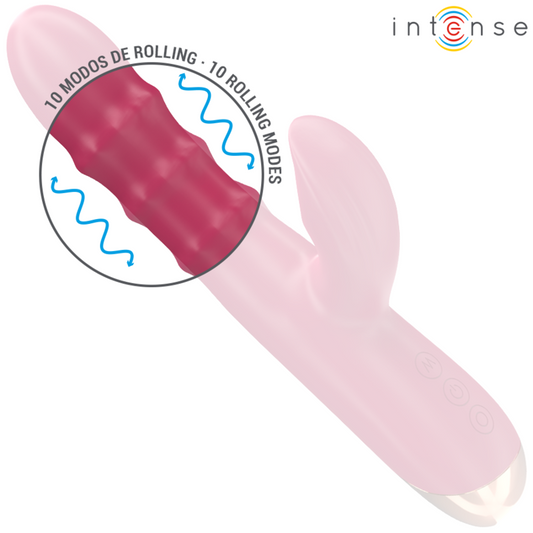 INTENSE - CHLOE MULTIFUNCTION VIBRATOR 3 IN 1 RED - My naughty haven #