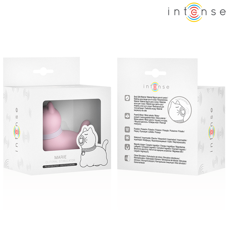 INTENSE - MARIE PINK PULSATION EFFECT TONGUE STIMULATOR - My naughty haven #