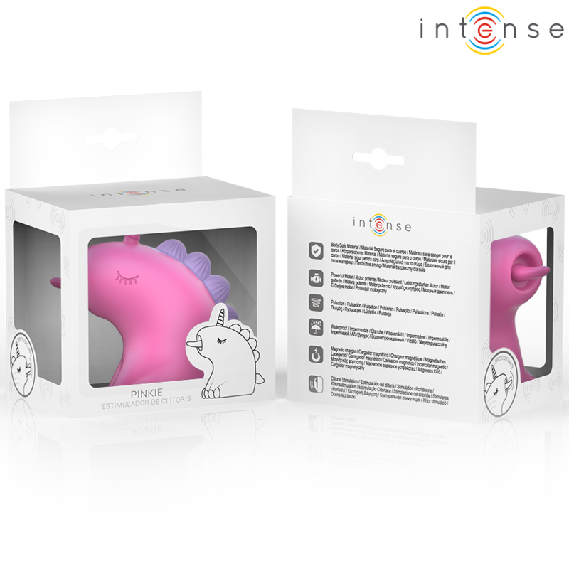INTENSE - PINKIE 360º ROTATING TONGUE STIMULATOR - My naughty haven #