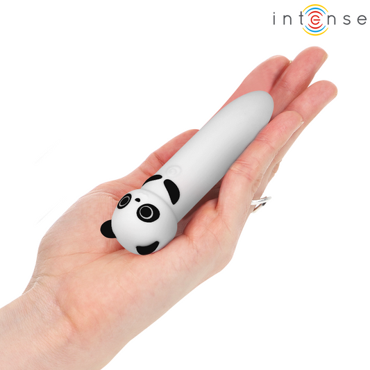 INTENSE - POH PANDA VIBRATING BULLET USB RECHARGEABLE 10 X 2.2 CM - My naughty haven #