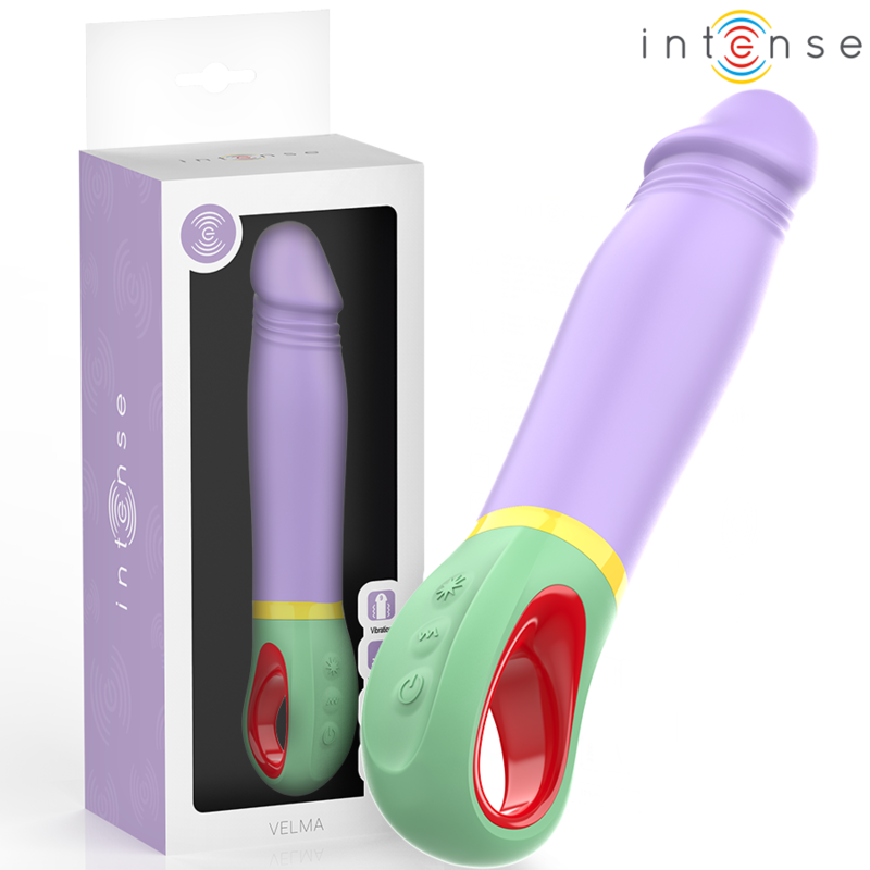 INTENSE - VELMA CLASSIC PURPLE VIBRATOR - My naughty haven #