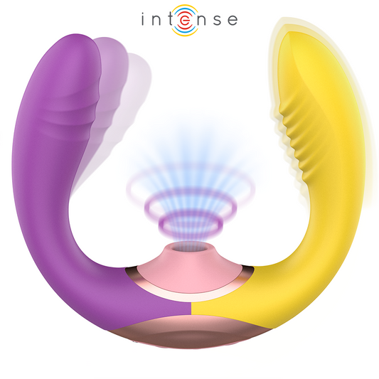 INTENSE - WILLOW 3-IN-1 SUCTION AND VIBRATION STIMULATOR - My naughty haven #