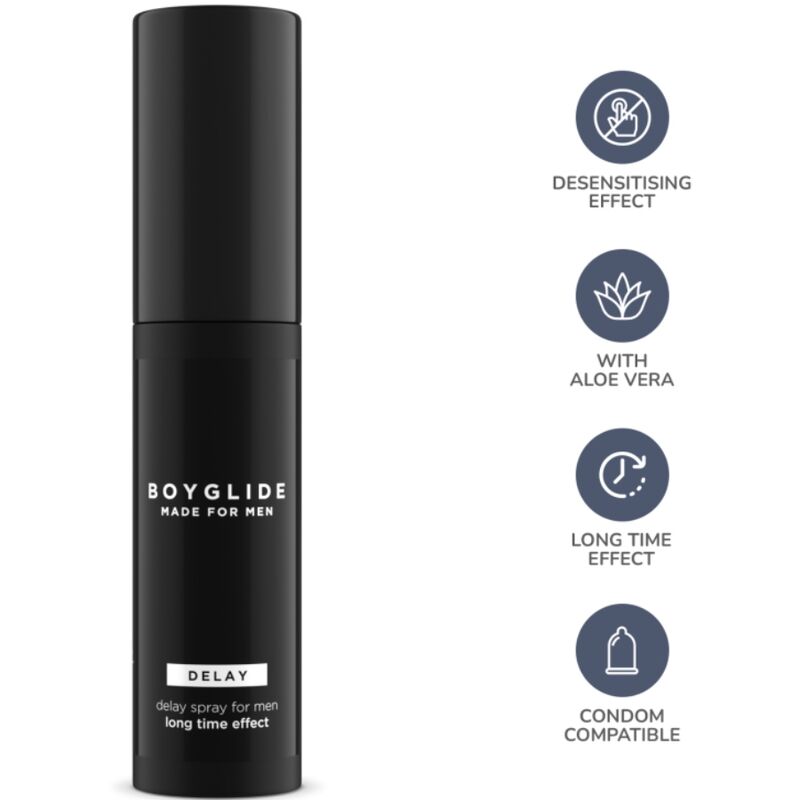 INTIMATELINE - BOYGLIDE DELAY SPRAY RETARDANT EFFECT 20 ML - My naughty haven #