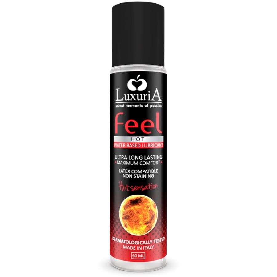 INTIMATELINE - LUXURIA FEEL HOT SENSATION WATER BASED LUBRICANT 60 ML - My naughty haven #