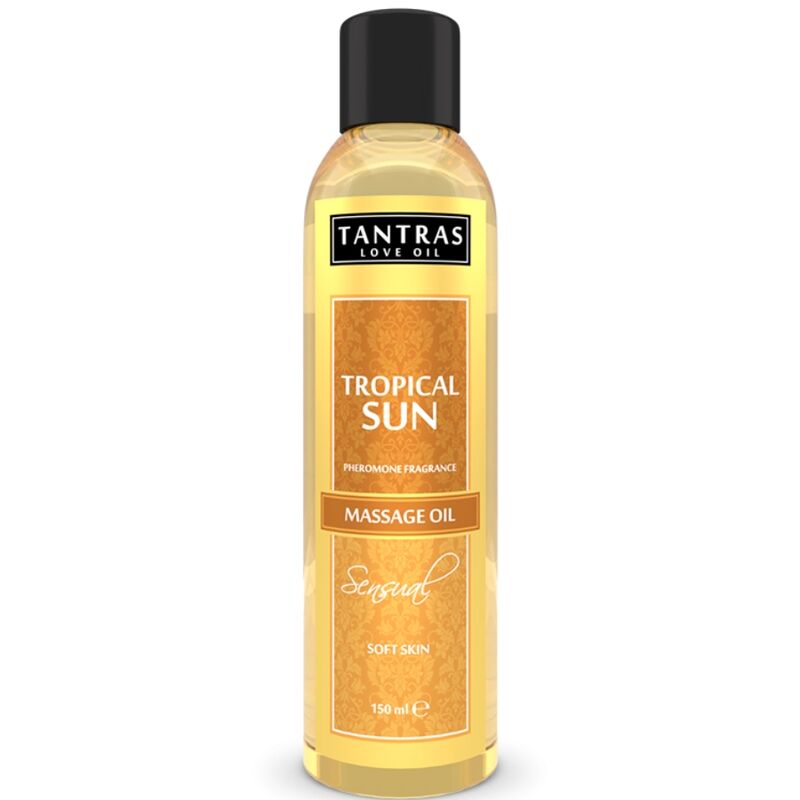 INTIMATELINE - TANTRAS LOVE OIL TROPICAL SUN MASSAGE OIL 150 ML - My naughty haven #