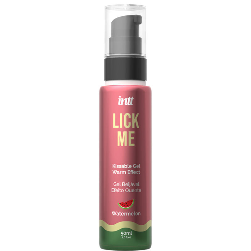 INTT - LICK ME WATERMELON EDIBLE GEL HEAT EFFECT - My naughty haven #