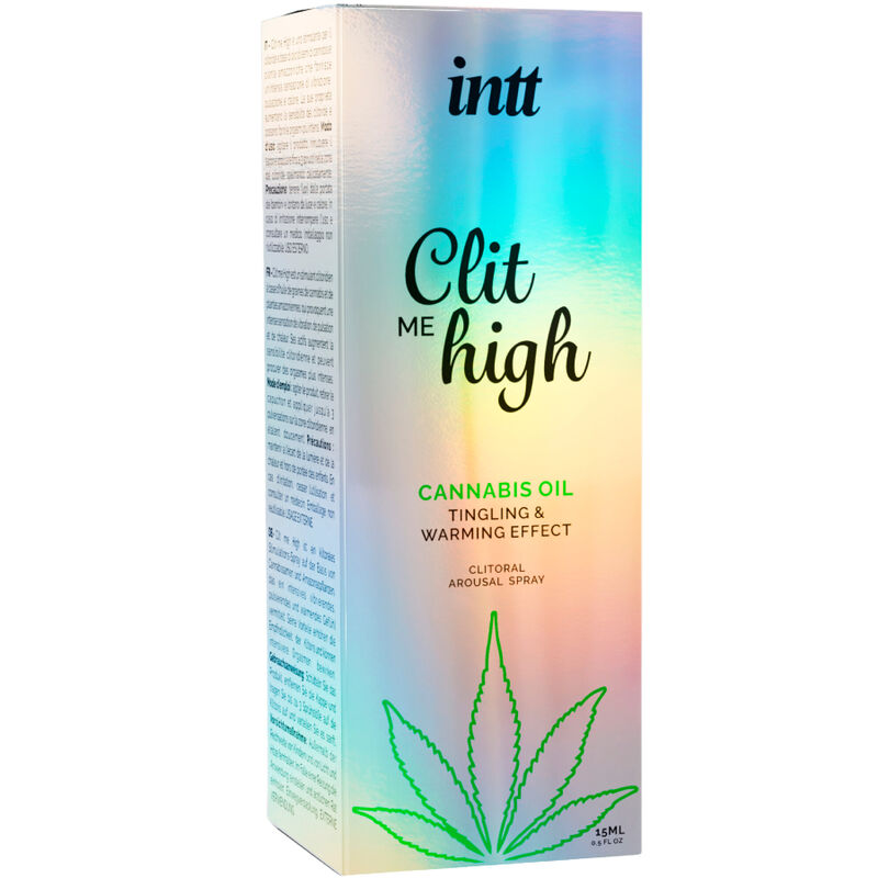 INTT RELEASES - CLIT ME HIGH CANNABIS OIL 15 ML - My naughty haven #