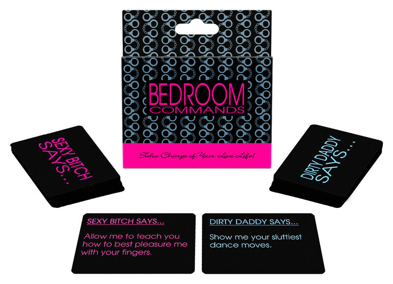 KHEPER GAMES - BEDROOM COMMANDS CARD GAME /EN - My naughty haven #