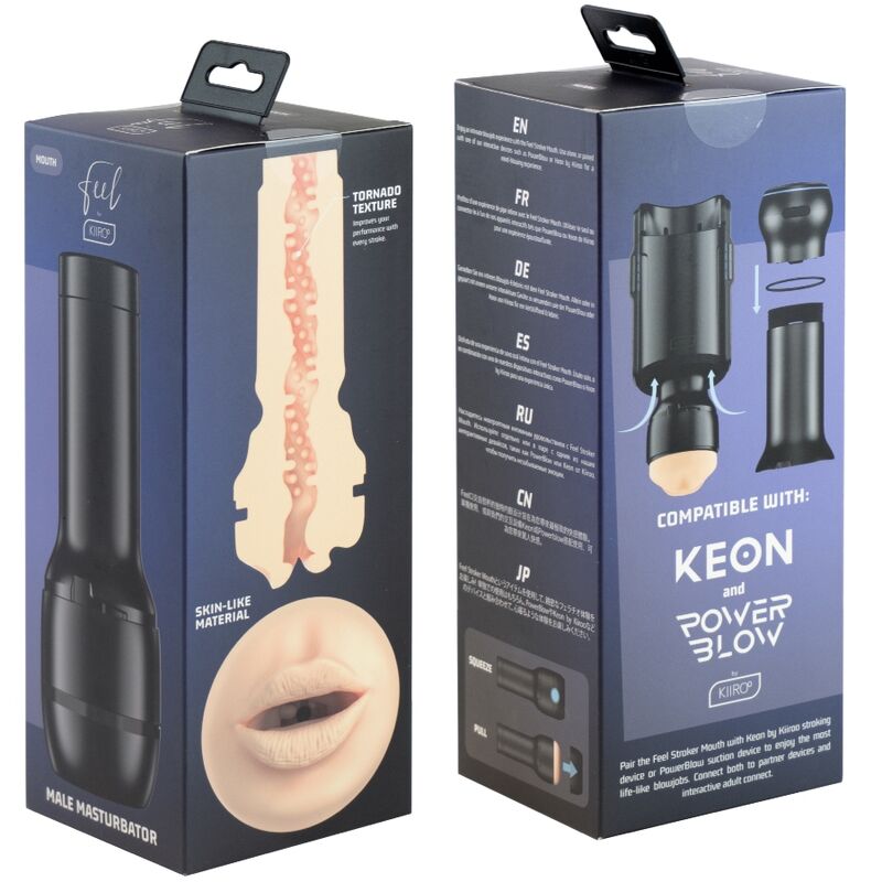 KIIROO - FEEL KIIROO MOUTH MASTURBATOR - My naughty haven #