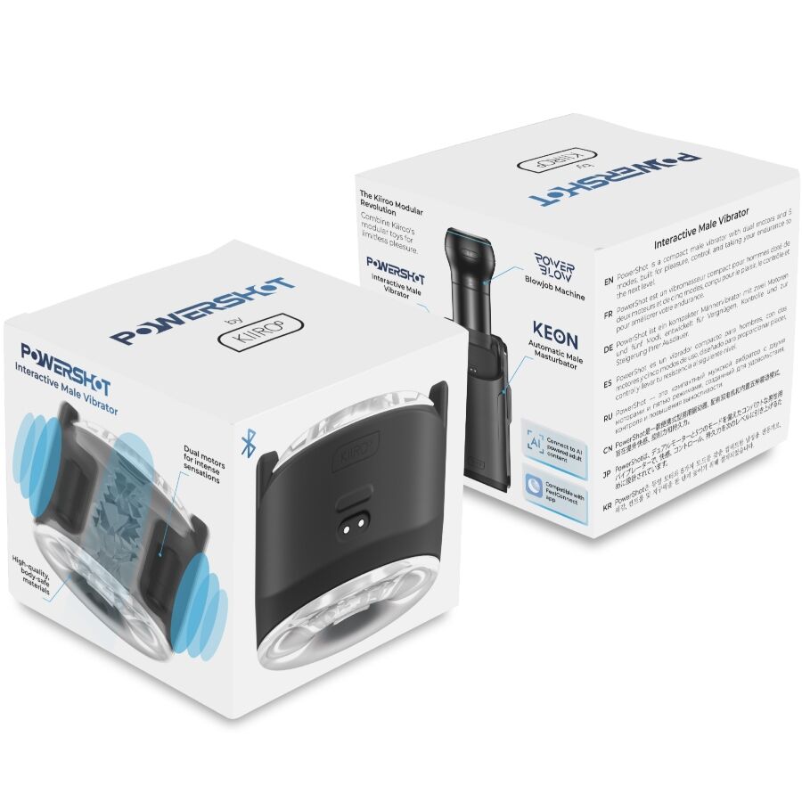 KIIROO - POWERSHOT MALE POCKET VIBRATOR - My naughty haven #