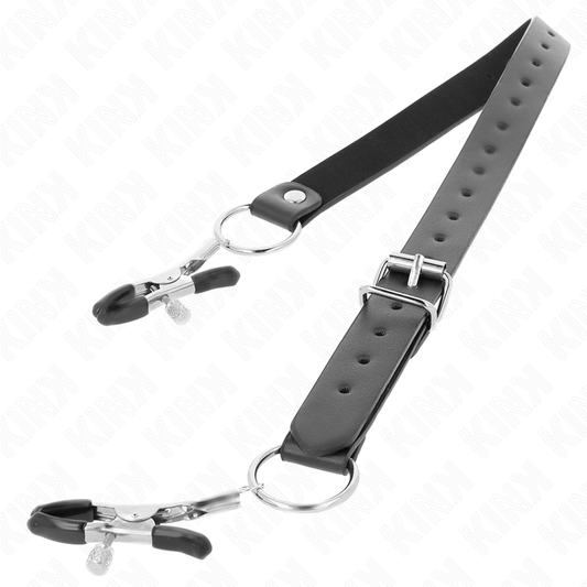 KINK - 4 CLIT CLAMPS ADJUSTABLE 34-48 CM - My naughty haven #