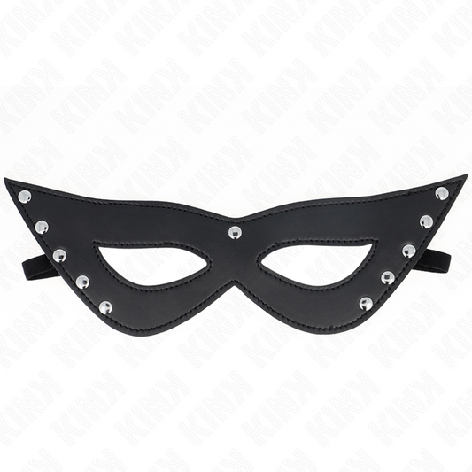 KINK - 5 RIVETS EYE MASK 28 x 8 CM - My naughty haven #