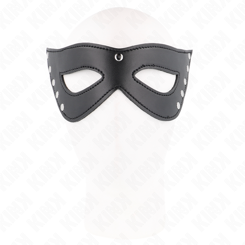 KINK - 5 RIVETS EYE MASK 28 x 8 CM - My naughty haven #