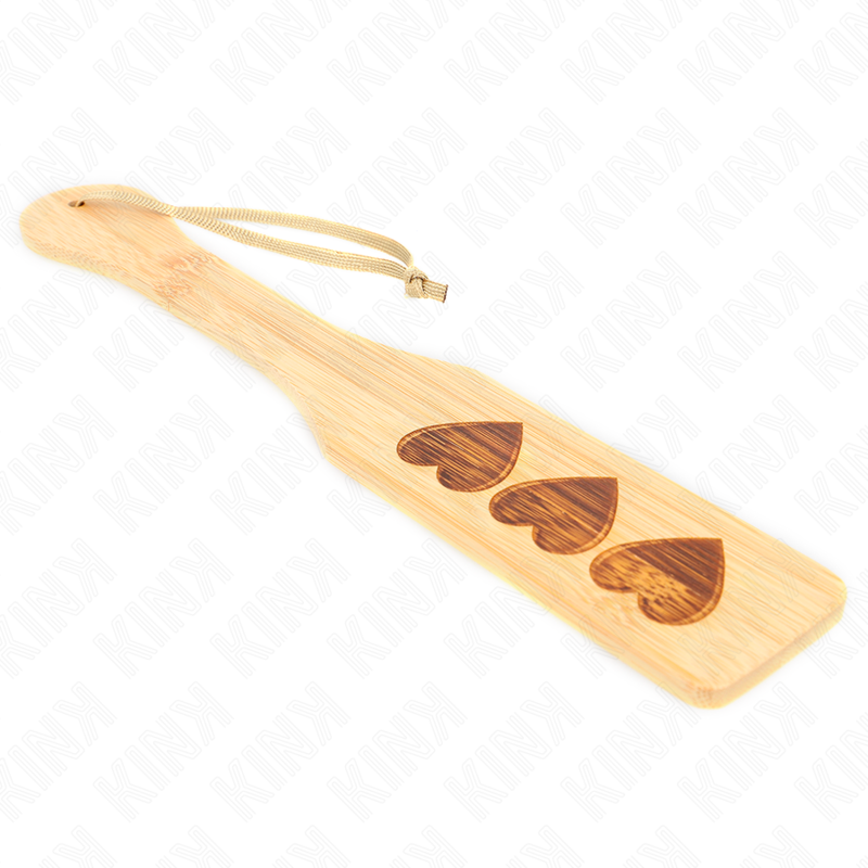 KINK - BAMBOO PALLET HEART DESIGN 32 X 5.5 CM - My naughty haven #