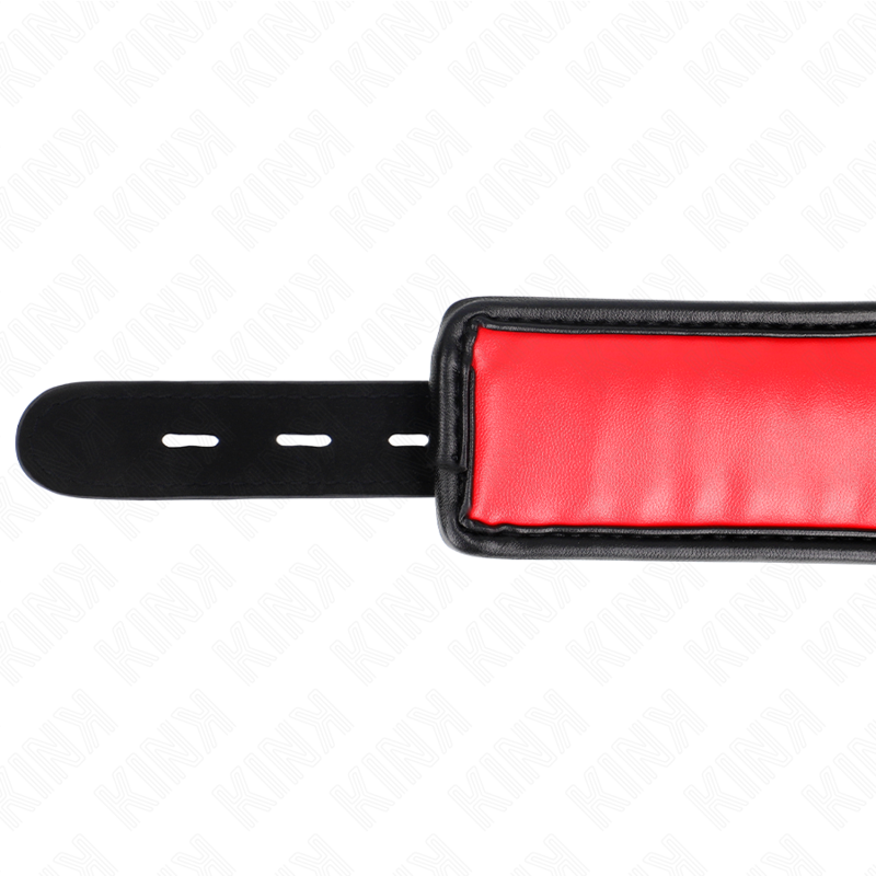 KINK - NECKLACE WITH SPONGE IMITATION LEATHER STRAP MODEL 3 ADJUSTABLE 37-54 CM X 3 CM - My naughty haven #