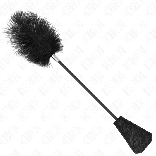 KINK - OSTRICH FEATHERS FOR TICKLE WITH LACE PALLET 56 CM - My naughty haven #