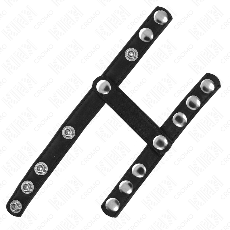 KINK - PENIS RING WITH 3 ADJUSTABLE BALL SPLITTER STRAPS - My naughty haven #